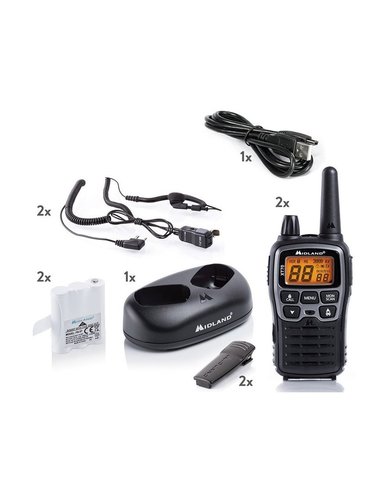 Pack DUO walkie talkie Midland XT70