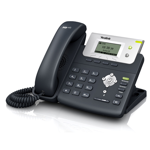 Teléfono IP Yealink T21PE2 + Plantronics SAVI W740