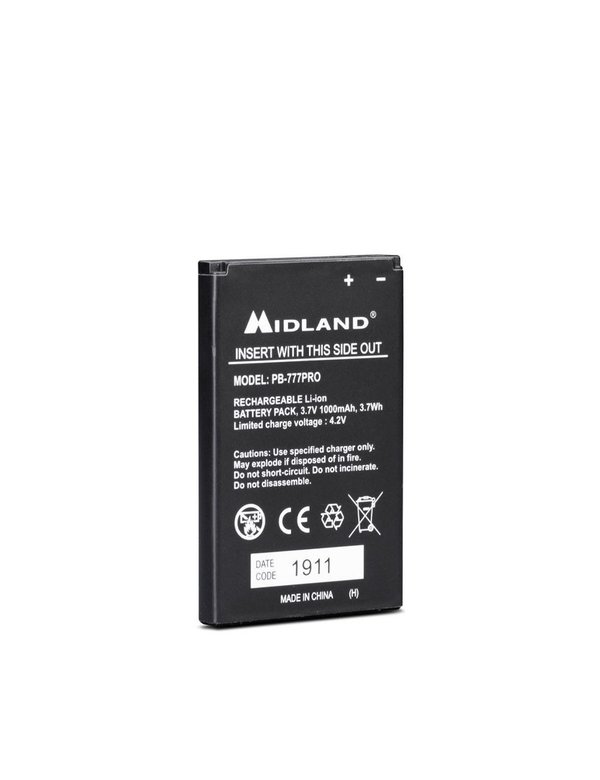 Midland Pack baterías para 777 PRO