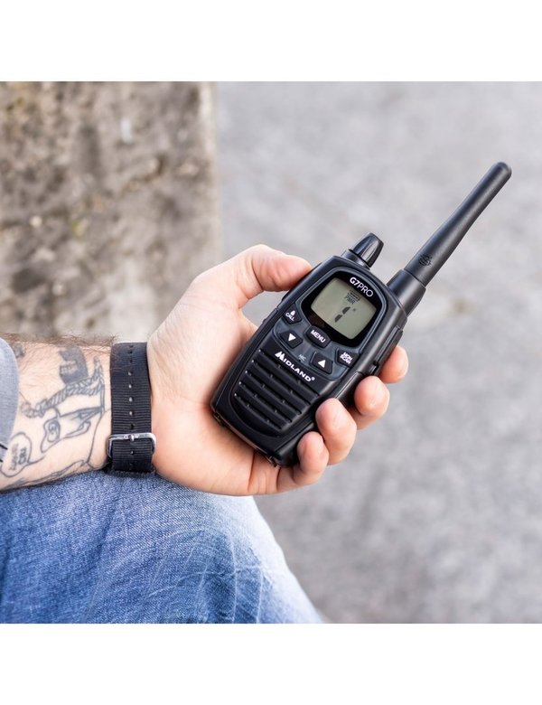 Pack DUO walkie talkie Midland G7 PRO + Accesorios Work edition