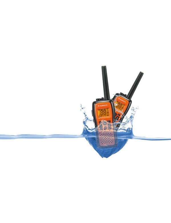 Pack DUO walkie talkie Albrecht TecTalk Float waterproof