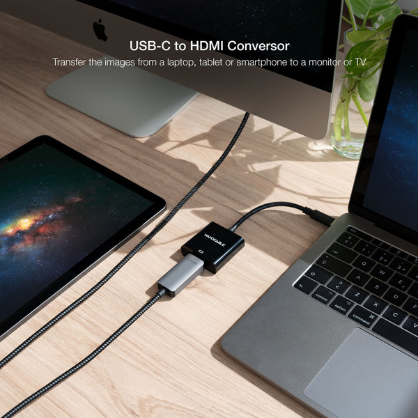CONVERSOR USB-C A HDMI 4K