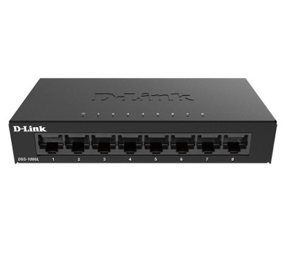 Switches D-Link DGS-108GL 8 puertos Gigabit