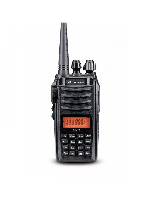 Walkie talkie Midland CT310 UHF/VHF con DSP